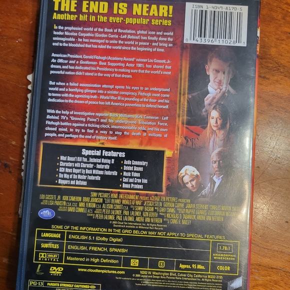 Left Behind, World at War DVD Movie 2005 - Picture 3 of 7